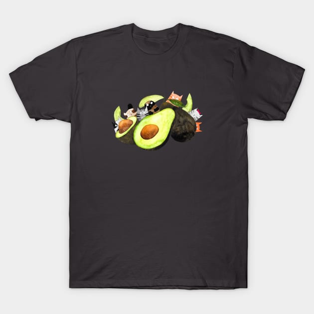 AvoGatos T-Shirt by AmayaBrydon